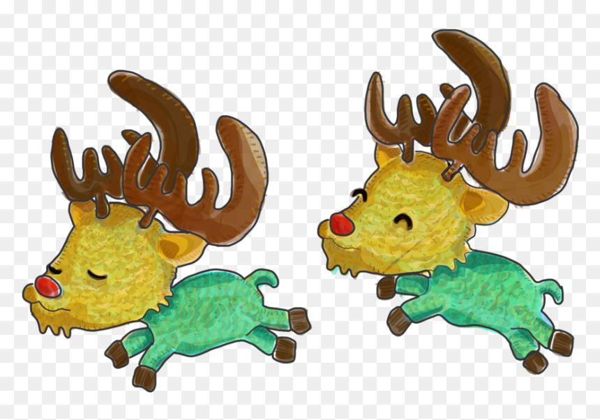 Transparent Homework Clip Art, HD Png Download - rudolph the red nosed reindeer png