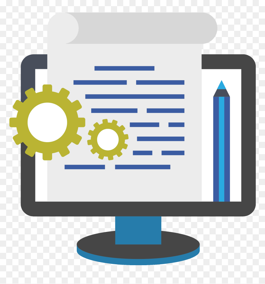 Computer Monitor Icon - Content Management Content Icon, HD Png Download - computer monitor icon png