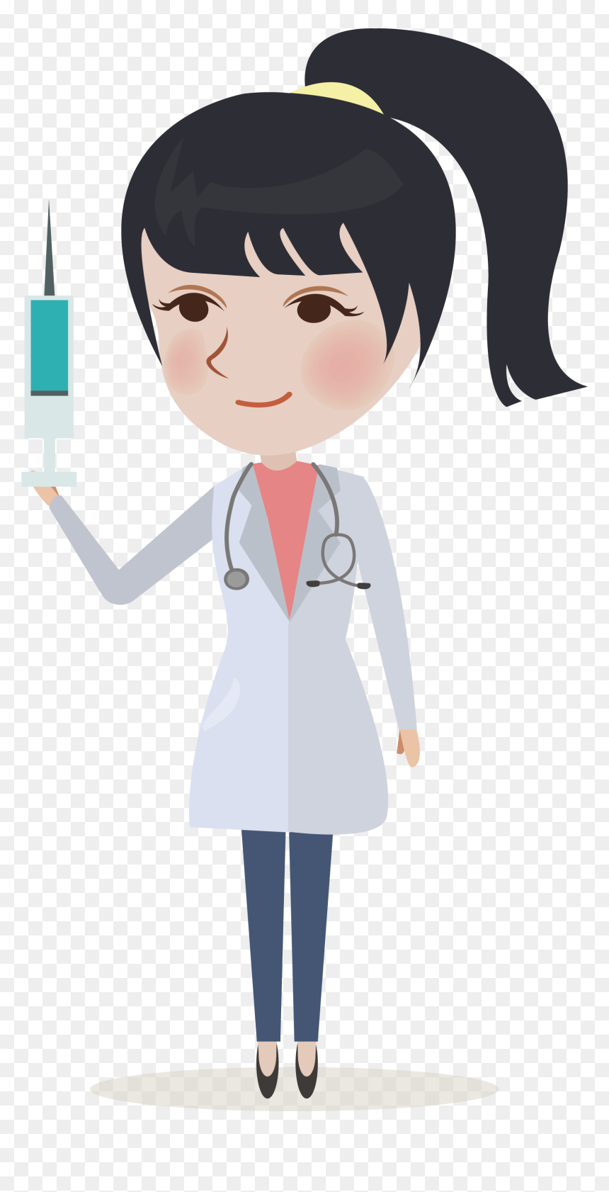 Illustration A Doctor - Medica Png, Transparent Png - doctor clipart png