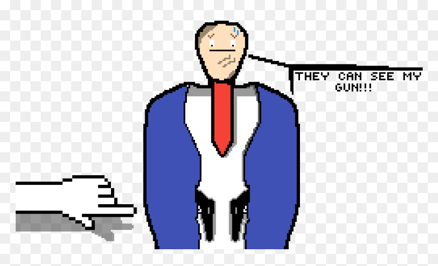 Cartoon, HD Png Download - agent 47 png