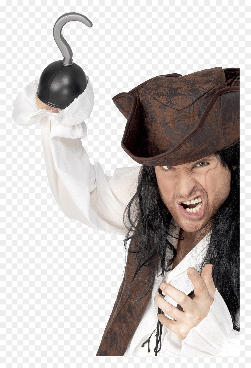Pirate With Hook, HD Png Download - pirate hook png