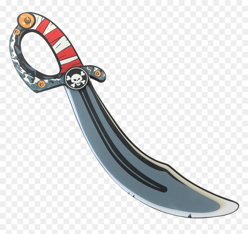 Pirate Sabre, Pirate Red Stripe - Illustration, HD Png Download - pirate hook png