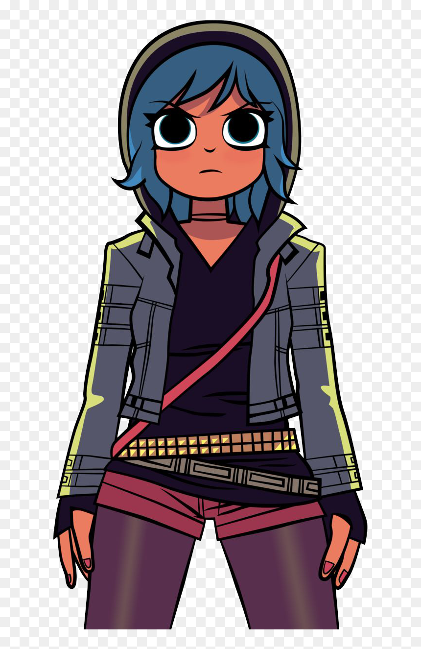 Scott Pilgrim Ramona Flowers Comic , Png Download, Transparent Png - scott pilgrim png