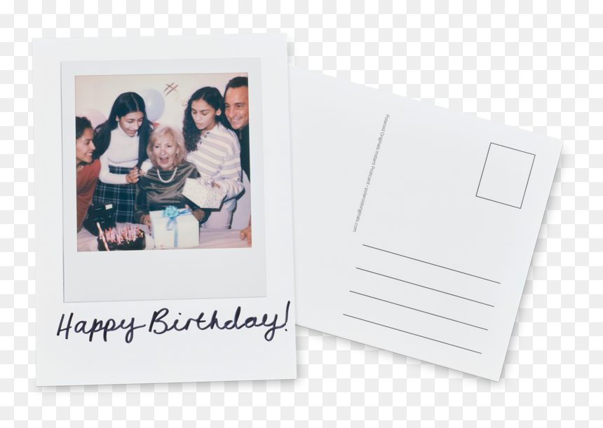 Polaroid Postcard, HD Png Download - taped polaroid png