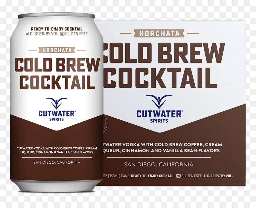 Cutwater Horchata Cold Brew Cocktail - Vivian Creek Trailhead 1e08, HD Png Download - horchata png