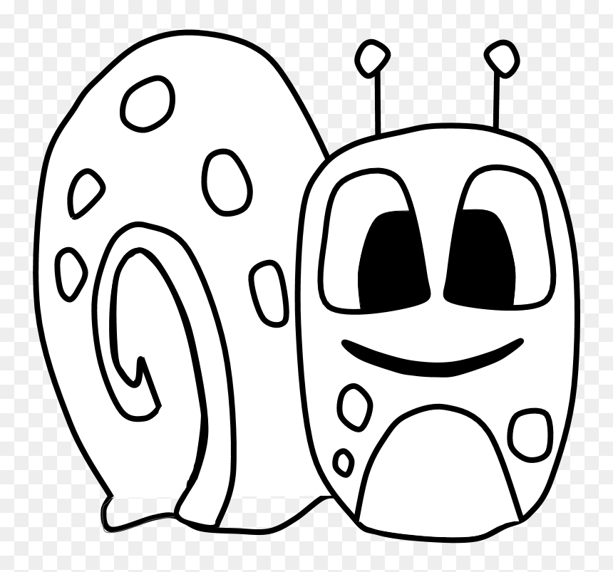 Snail, Big Eyes, Black And White, Cartoon Animal, Png - Portable Network Graphics, Transparent Png - big eyes png
