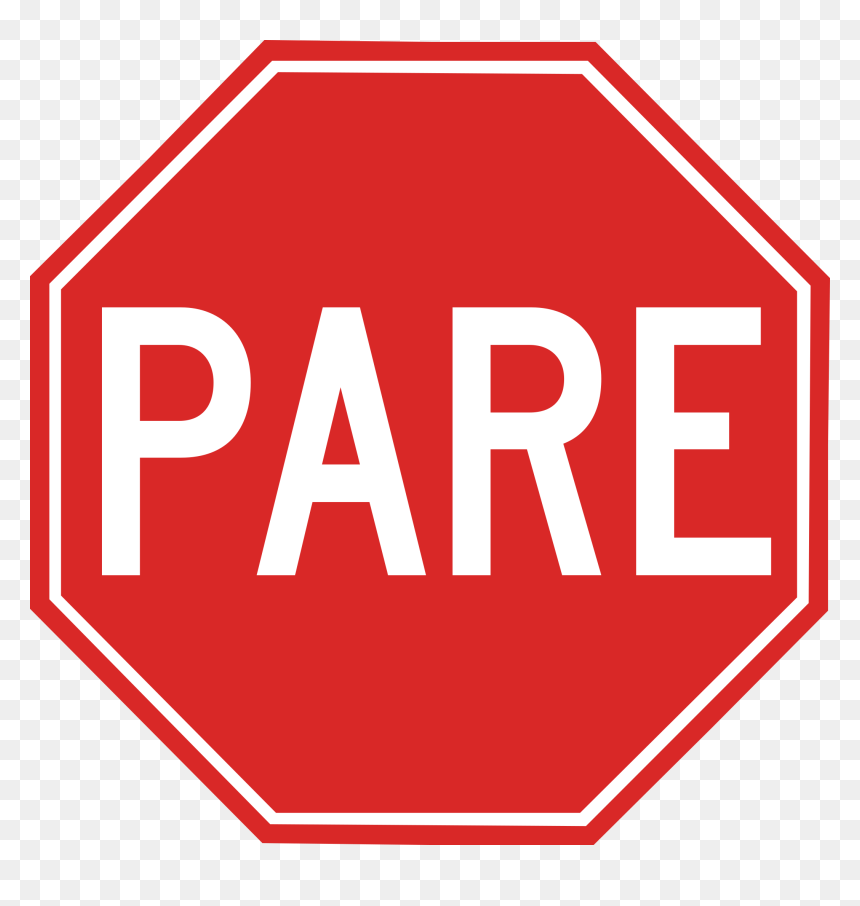Placa De Para, Parada Obrigatória - Dont Text And Drive Png, Transparent Png - censurado png
