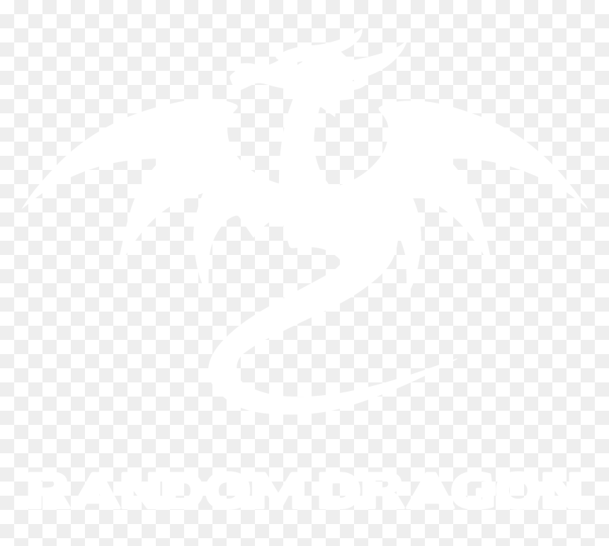 Dragon Logo Black Background, HD Png Download - dragon logo png