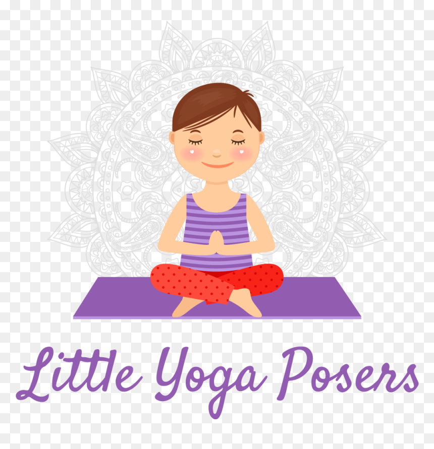 Kid Yoga Clip Art - Munich, HD Png Download - kid sitting png