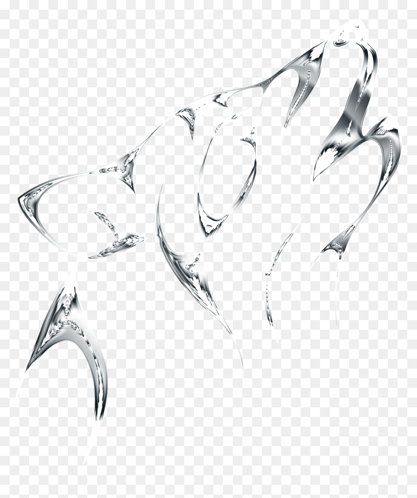 Spirit Tribal Wolf No Background Clip Arts - Wolf Clear Background, HD Png Download - tribal wolf png