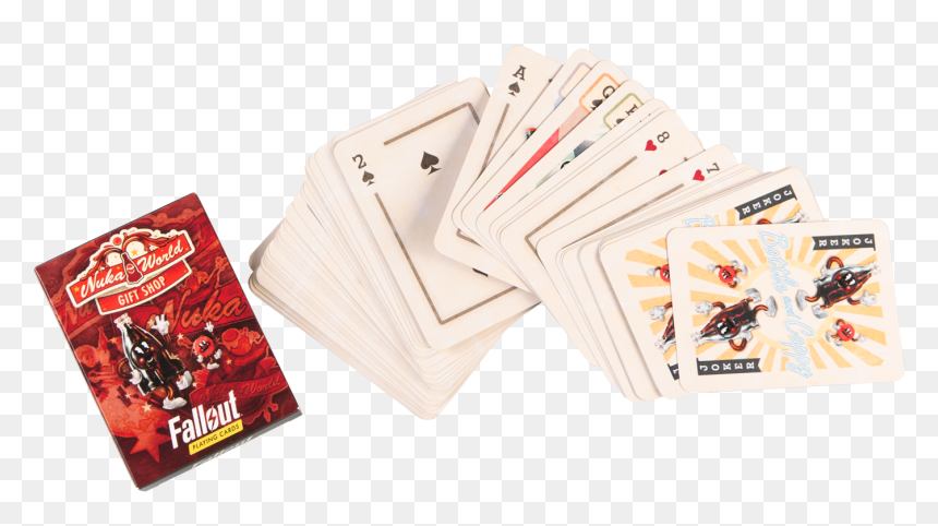 Fallout Nuka World Playing Cards, HD Png Download - poker cards png