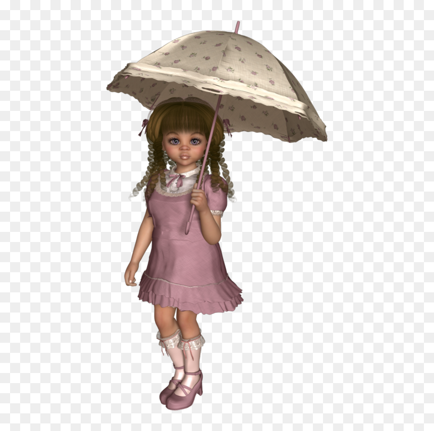Little Designs, Big Eyes, Pixies, Elves, Clip Art, - Doll, HD Png Download - big eyes png