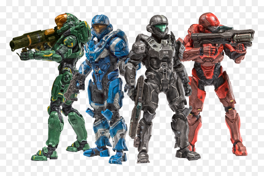 Series 2 6” Action Figure Assortment - Action Figure, HD Png Download - halo 5 guardians logo png