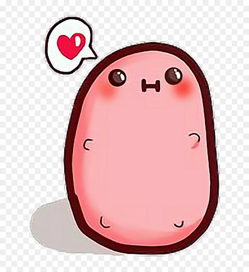 Thumb Image - Kawai Potato, HD Png Download - png tumblr transparent love