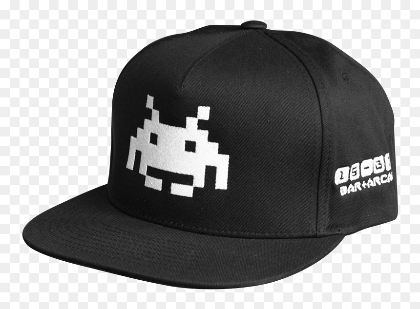 Space Invaders Glow In The Dark - Baseball Cap, HD Png Download - space invader png