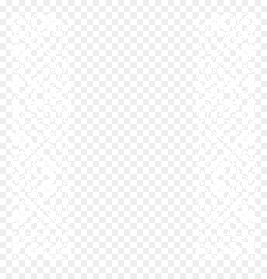 White Lace Frame Png, Transparent Png - lace frame png