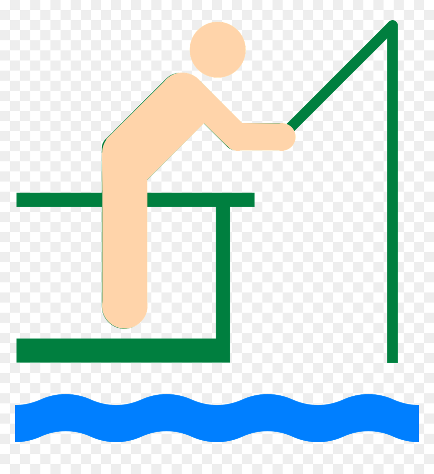 Clip Art, HD Png Download - man fishing png