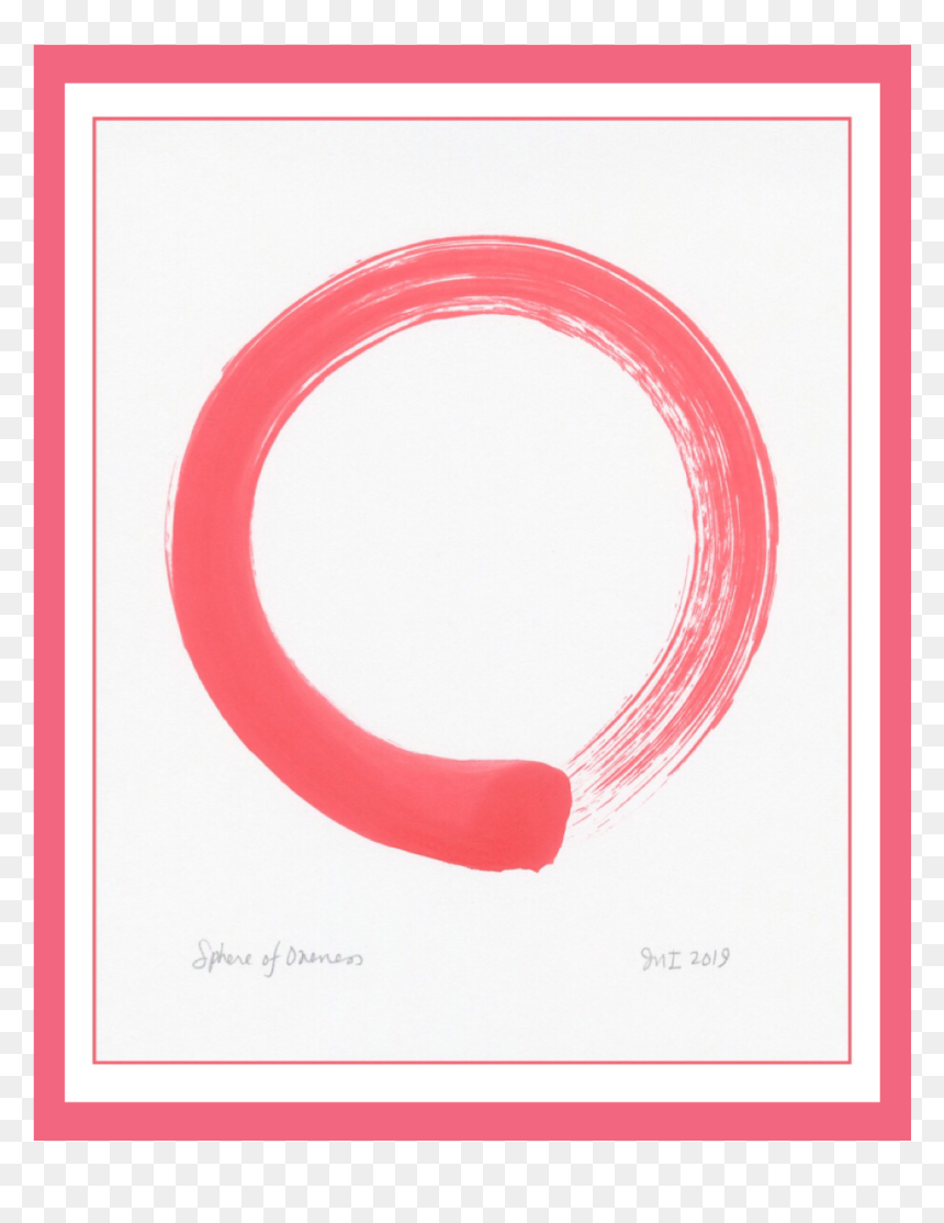 Signing Art, HD Png Download - zen circle png