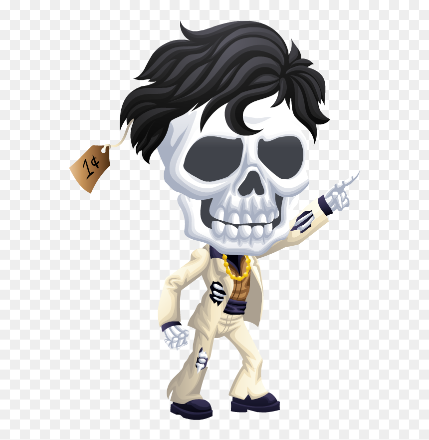Is The Dancing Skeleton - Cartoon, HD Png Download - dancing emoji png