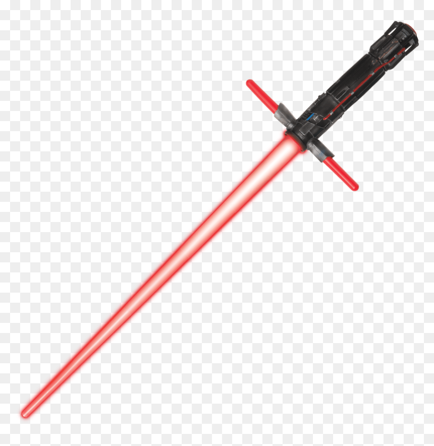 Force Awakens Kylo Ren Crossguard Lightsaber - Heeling Stick For Dog Training, HD Png Download - kylo ren lightsaber png
