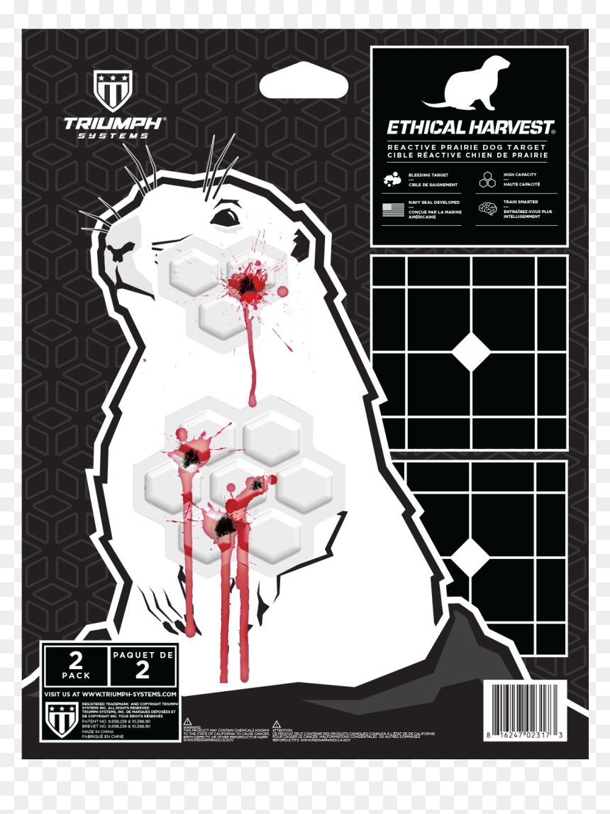 Ethical Harvest Prairie Dog 2-pack - Illustration, HD Png Download - target dog png