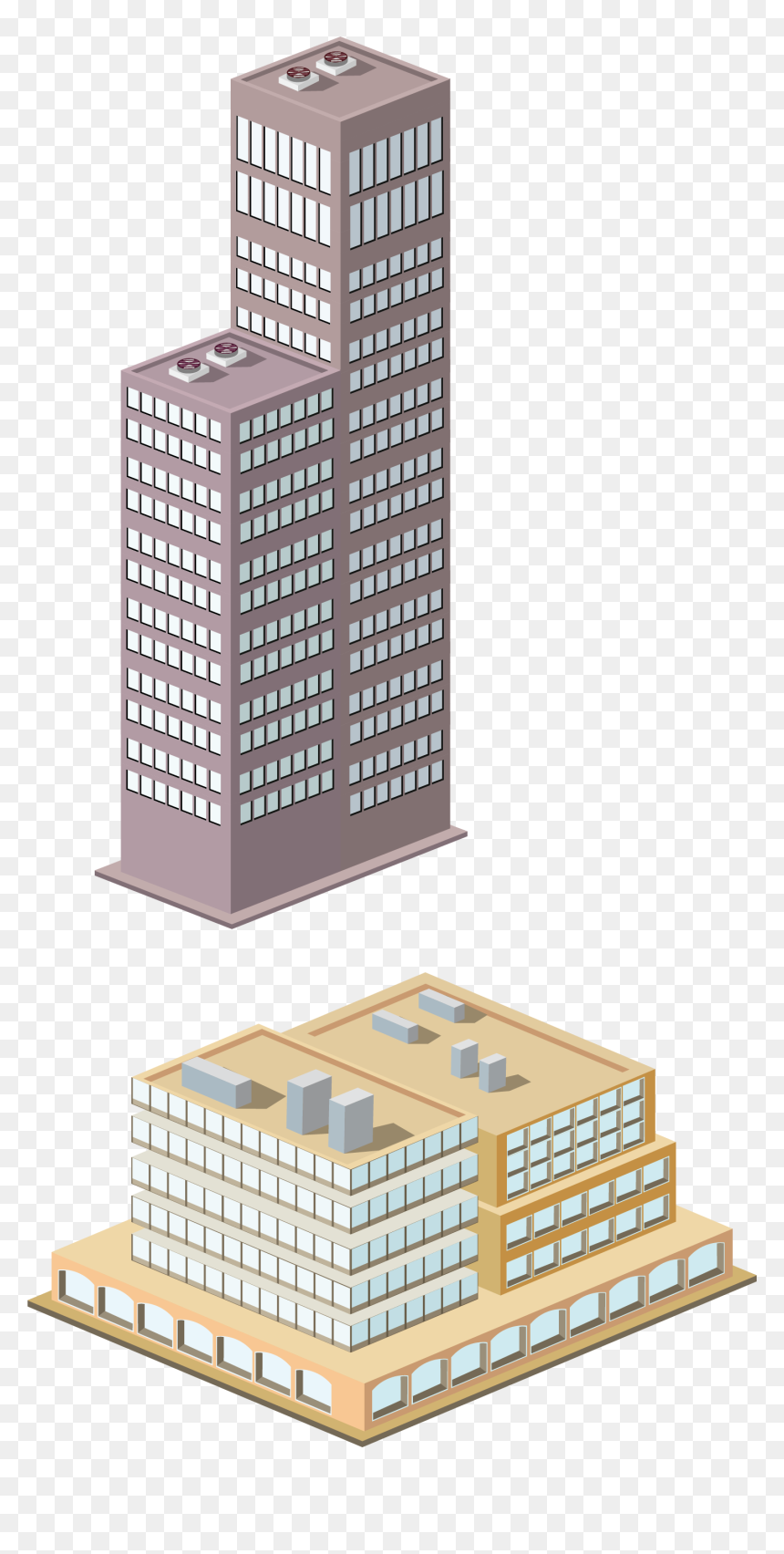 Graphic Freeuse Library Building Drawing Biurowiec - Office Building Drawing, HD Png Download - office building png