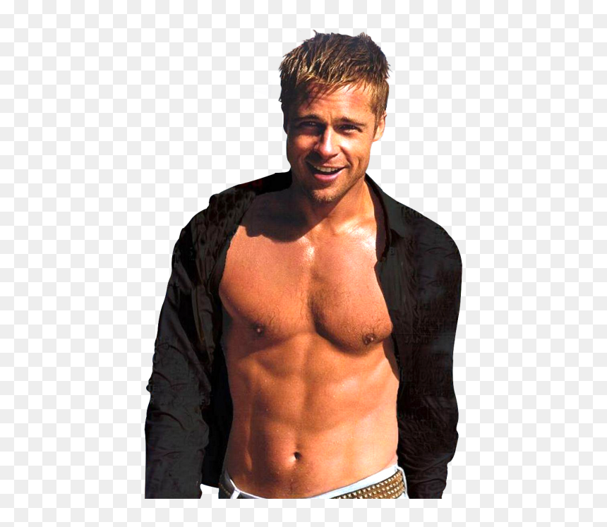 Brad Pitt Png - Brad Pitt Hot, Transparent Png - brad pitt png