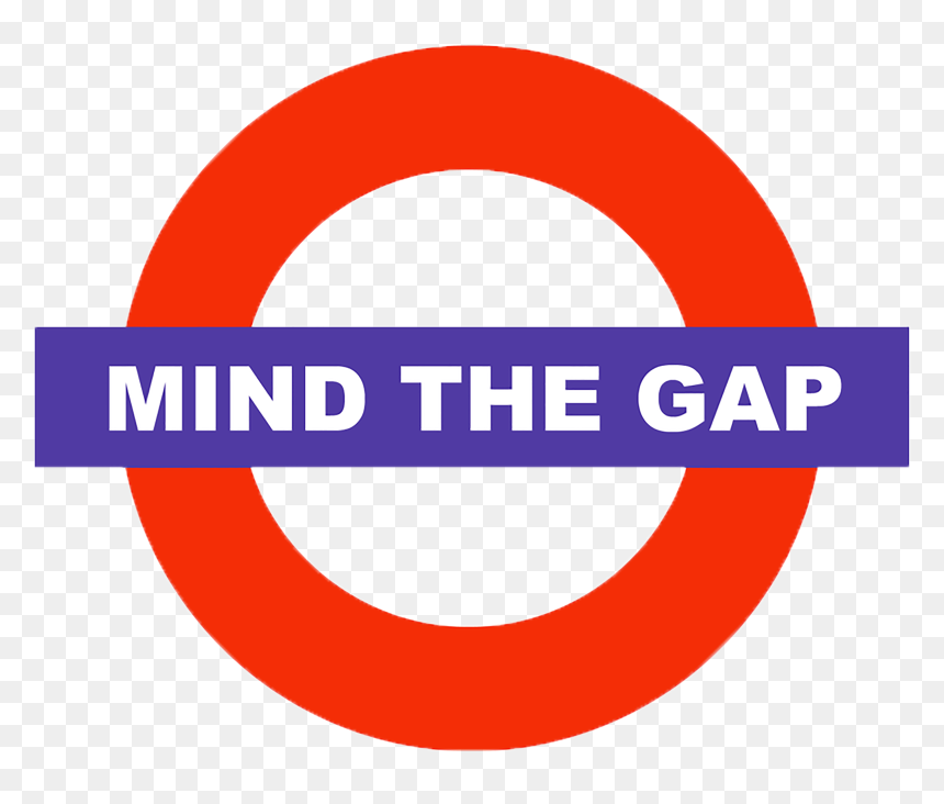 Mind The Gap - Warren Street Tube Station, HD Png Download - gap logo png