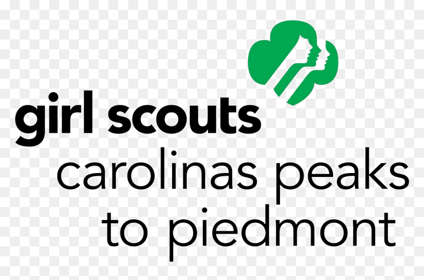 Girl Scouts Peaks To Piedmont Logo Girl Scouts - Girl Scouts Nc Coastal Pines, HD Png Download - girl scouts logo png