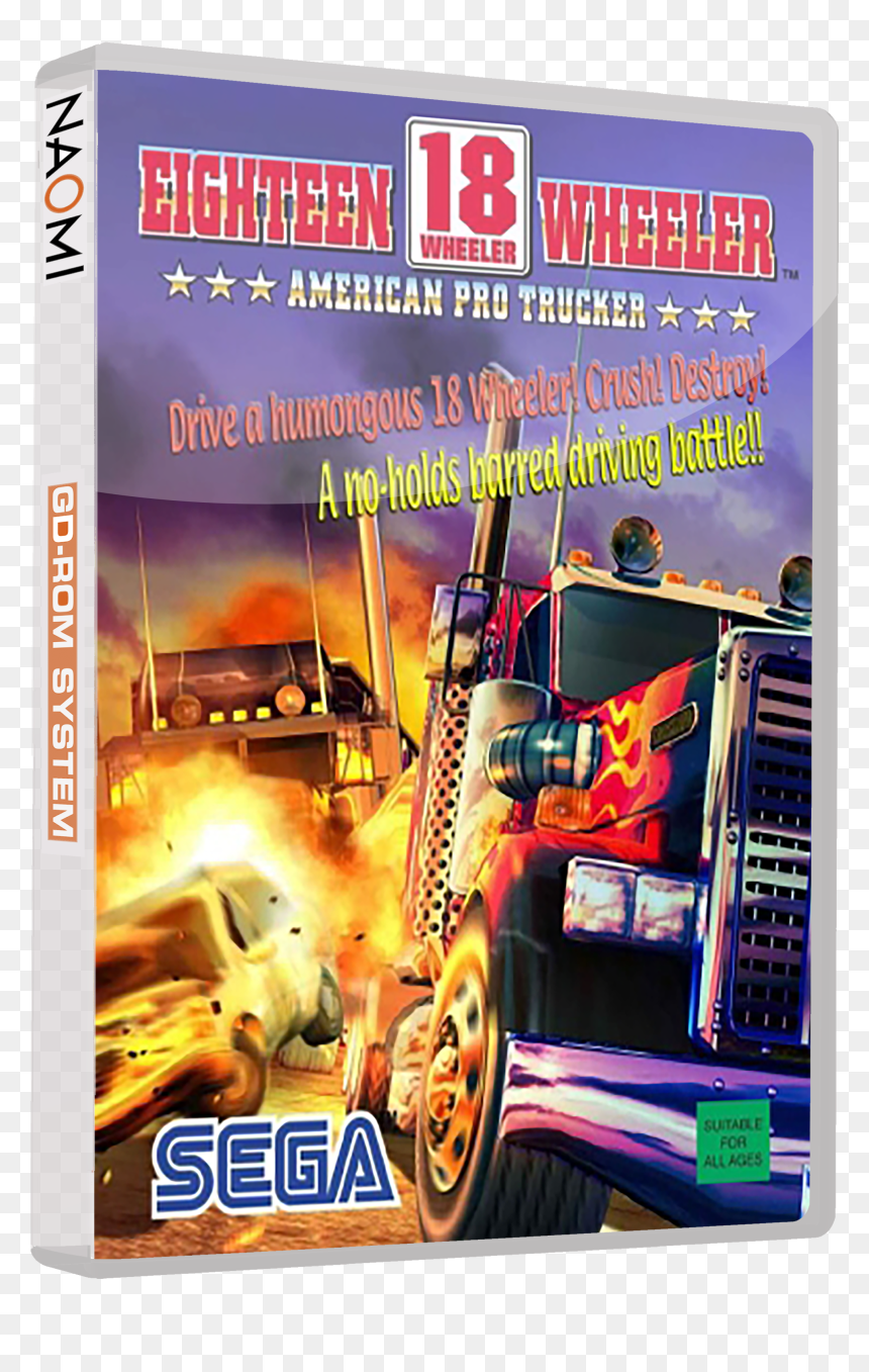 18 Wheeler American Pro Trucker, HD Png Download - 18 wheeler png