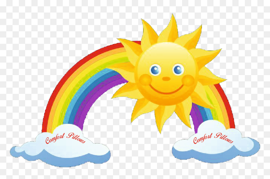 Fort Clipart Pillow - Nhs Rainbow Covid 19, HD Png Download - rainbow clipart png