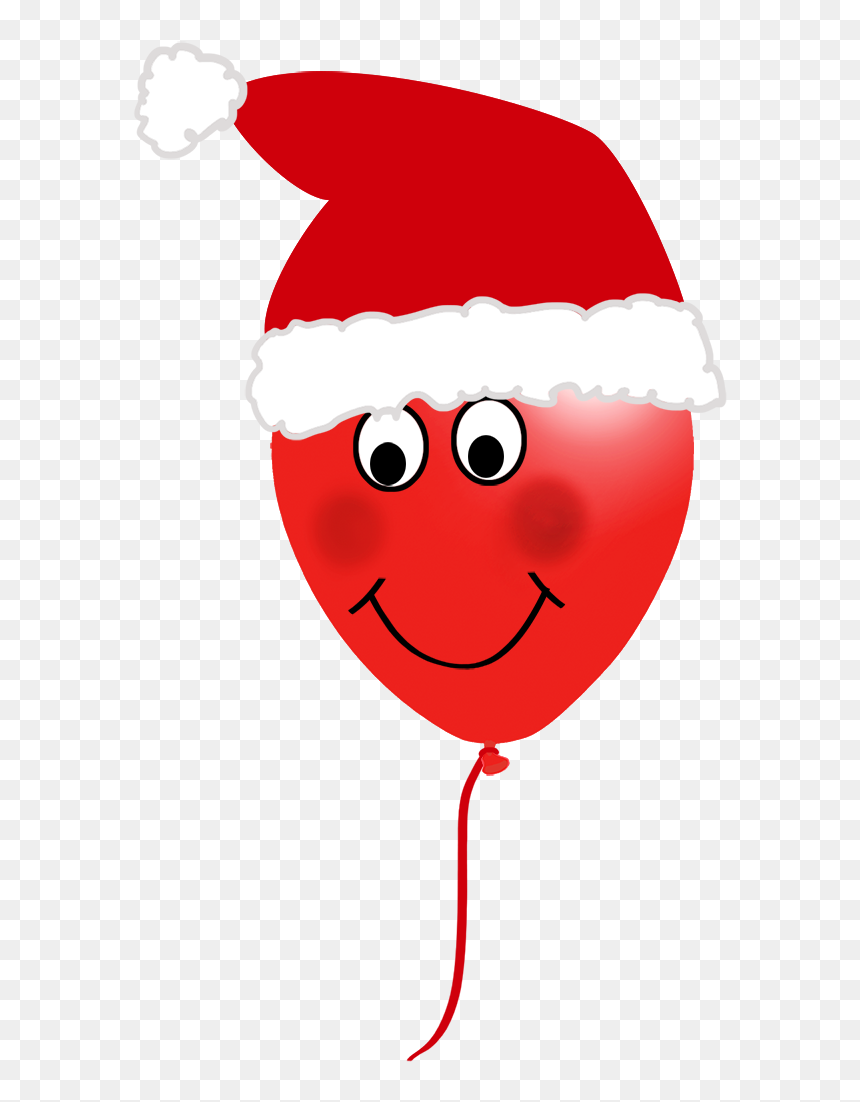 Christmas Balloon Face - Christmas Baloons Png, Transparent Png - devil face png