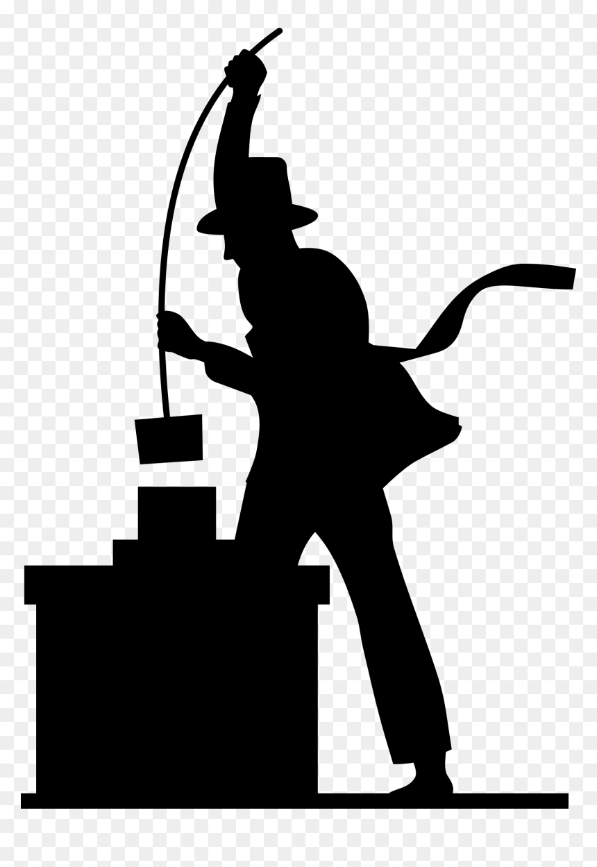 Download Chimney Sweep Transparent Png - Chimney Sweep Clip Art, Png Download - man fishing png