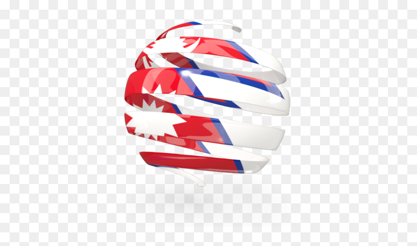 Round 3d Icon - Logo Icons Nepal Flag Png, Transparent Png - nepal flag png