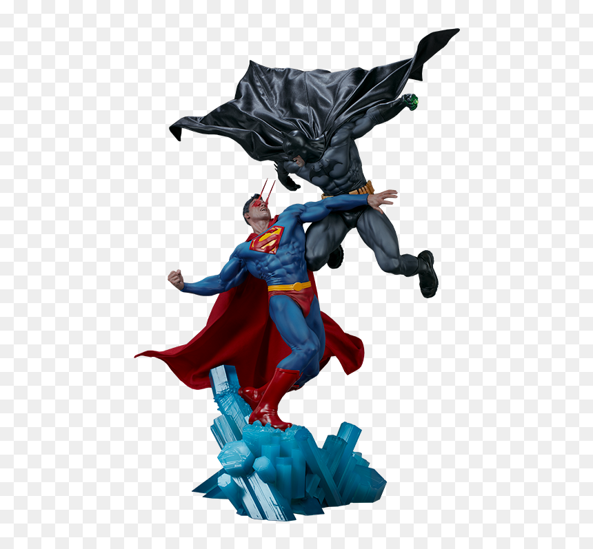 Batman Vs Superman Diorama, HD Png Download - batman vs superman png