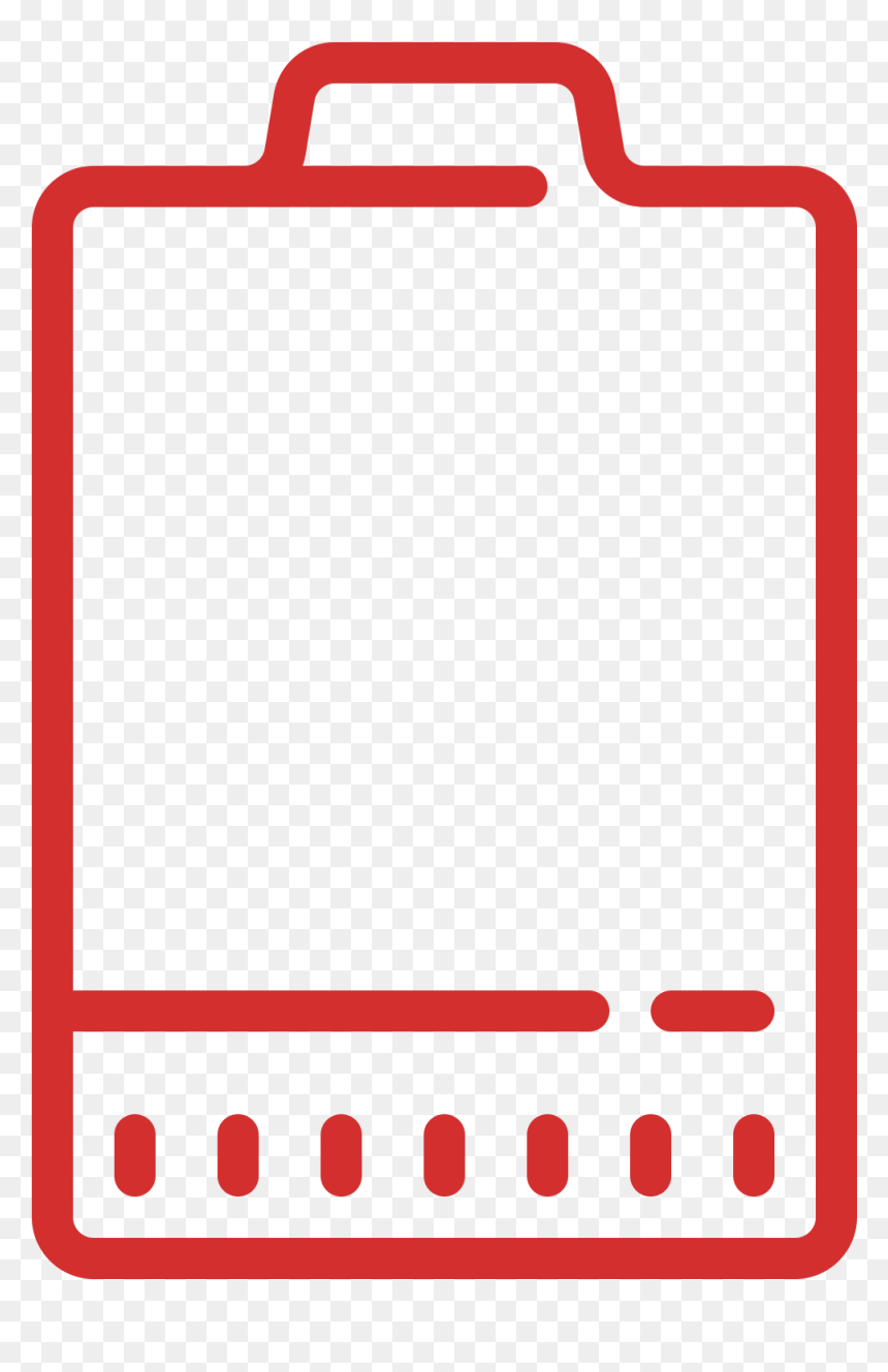 Low Battery Icon - Briefcase, HD Png Download - low battery png