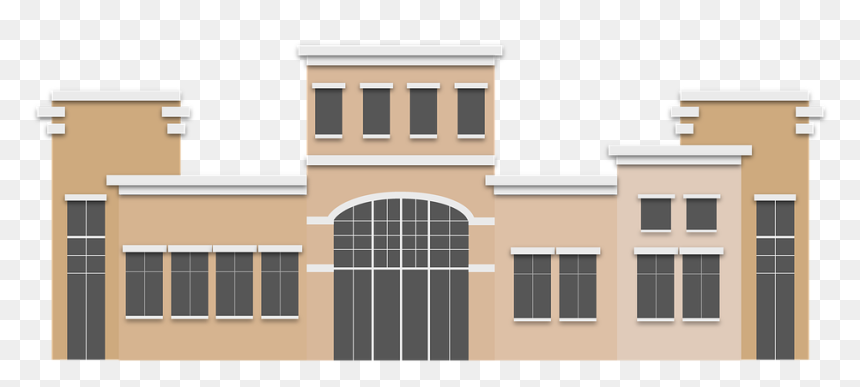 Bảng Hiệu Cho Thuê Văn Phòng, HD Png Download - office building png