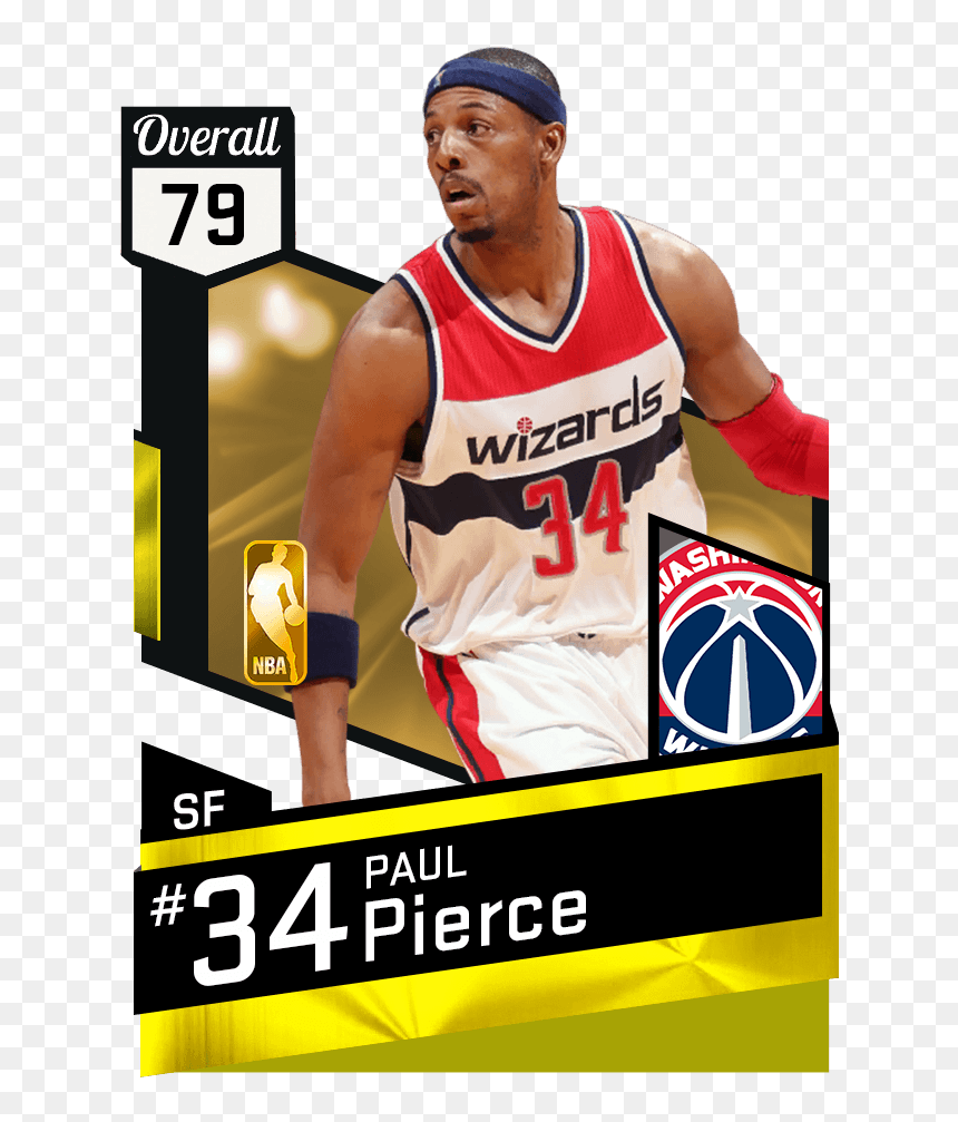 Devin Booker Nba 2k17, HD Png Download - paul pierce png
