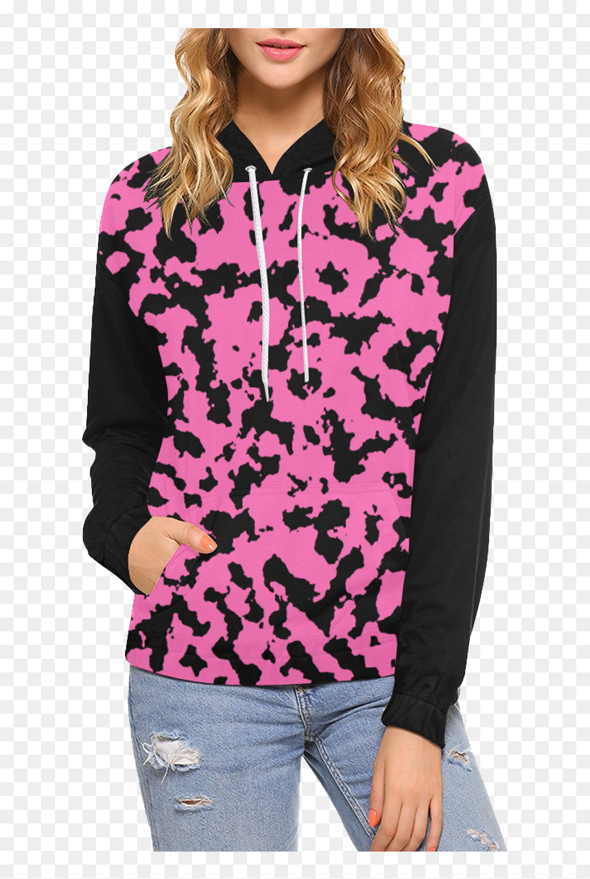 Download Women"s Pink Camo Country Girl Hoodie - Hoodie, HD Png Download - country girl png