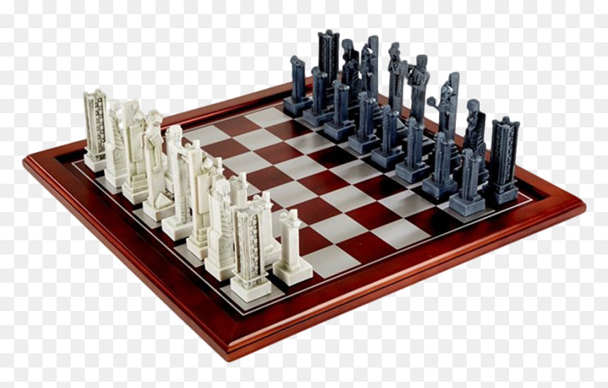 Midway Chess Board - Designer Chess Set, HD Png Download - chess board png