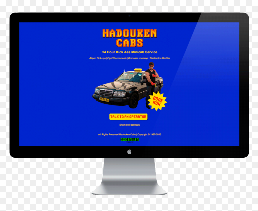 Hadouken Web - Computer Monitor, HD Png Download - ryu hadouken png
