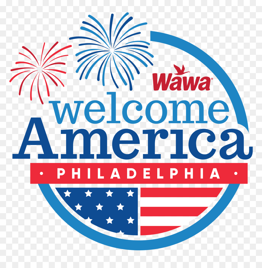 Welcome America Philadelphia 2018, HD Png Download - wawa logo png