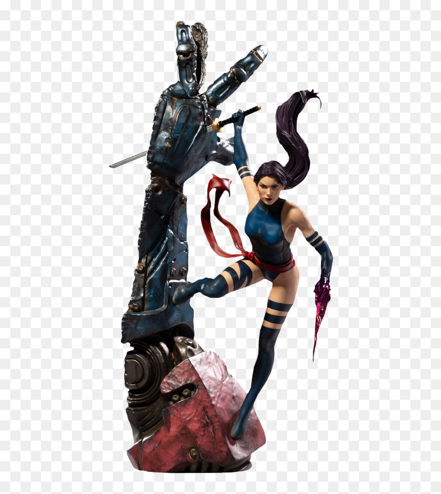 Psylocke Statue, HD Png Download - psylocke png