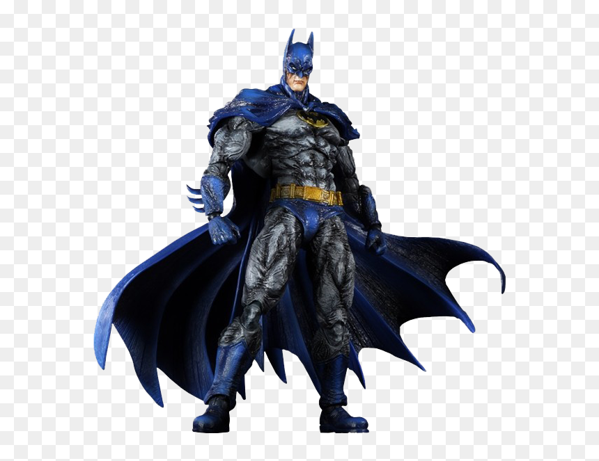 Arkham City Batman - Play Arts Kai Batman 1970s, HD Png Download - city background png