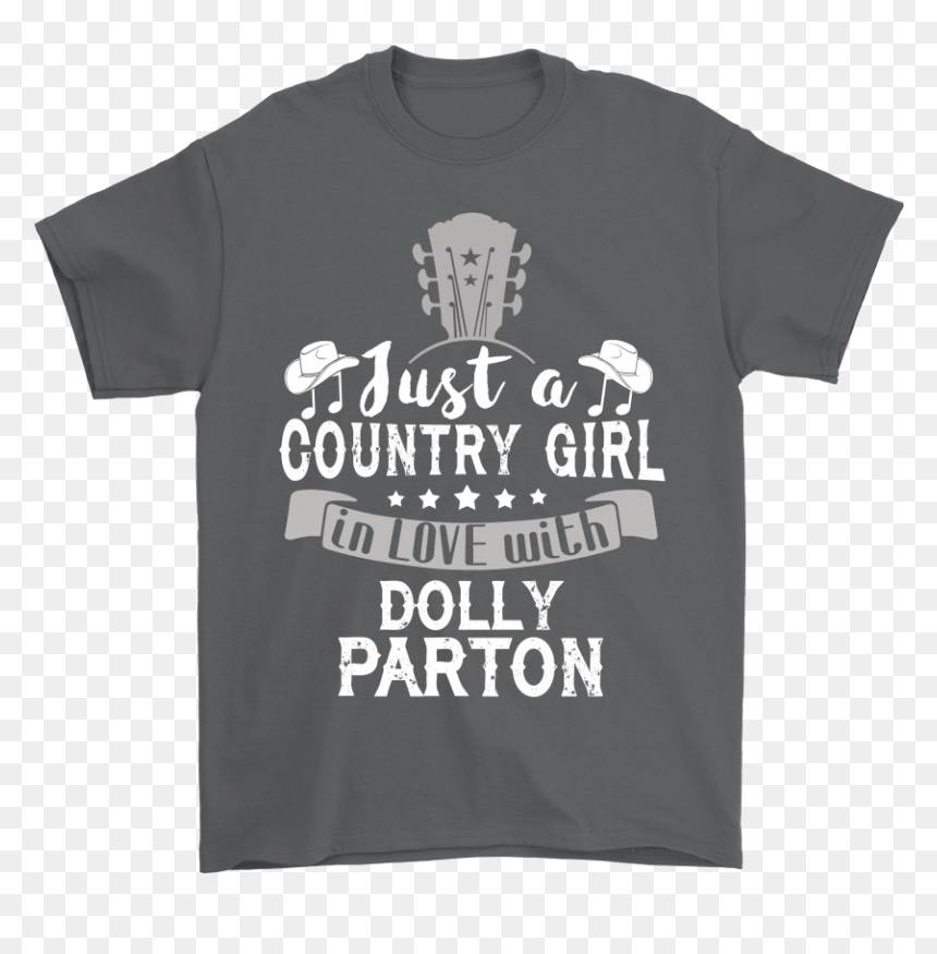 Just A Country Girl In Love With Dolly Parton Shirts - Skull, HD Png Download - country girl png