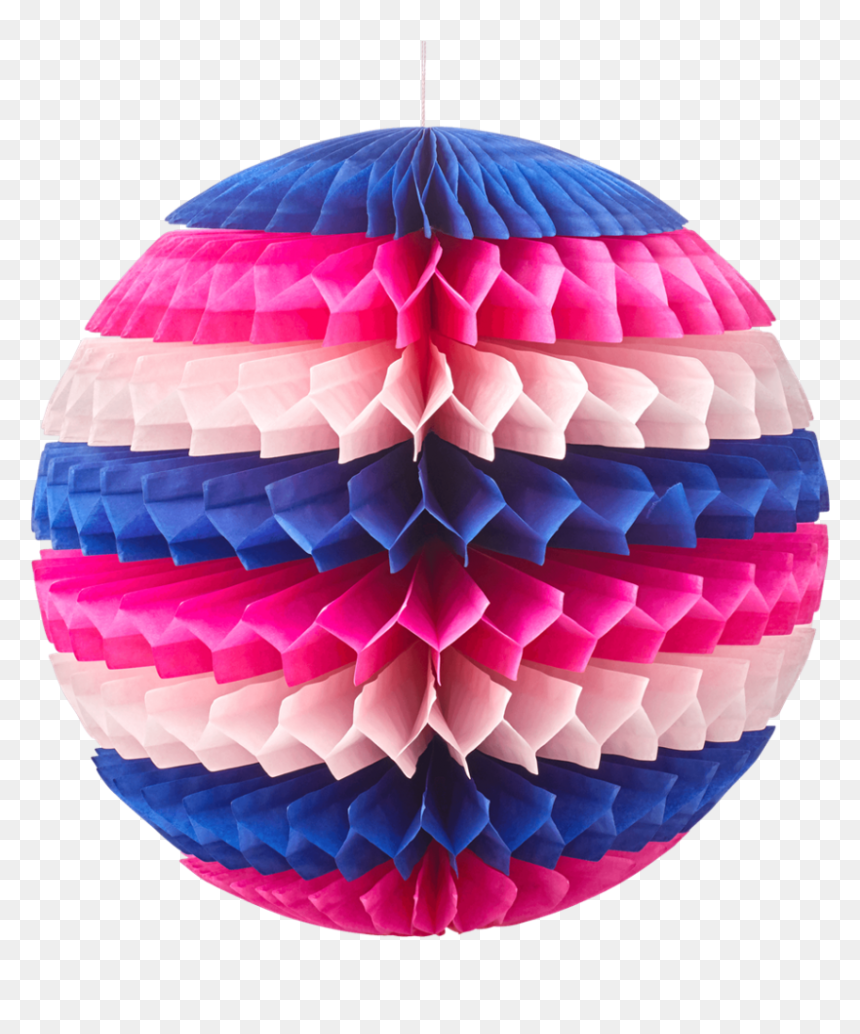 Rice Papírová Dekorační Koule Honeycomb, HD Png Download - party streamers png