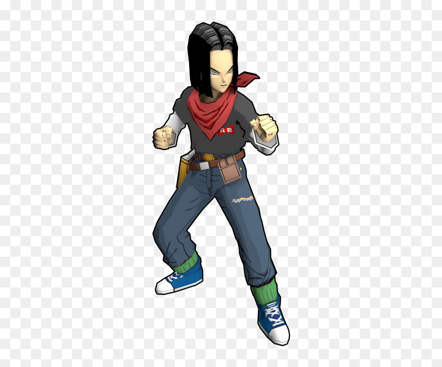 Download Zip Archive - Dragon Ball Z Budokai 2 Android 17, HD Png Download - android 17 png