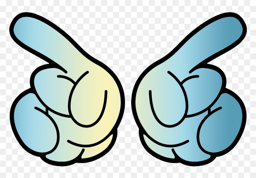 Mickey Mouse Hands Png, Transparent Png - mickey mouse hands png