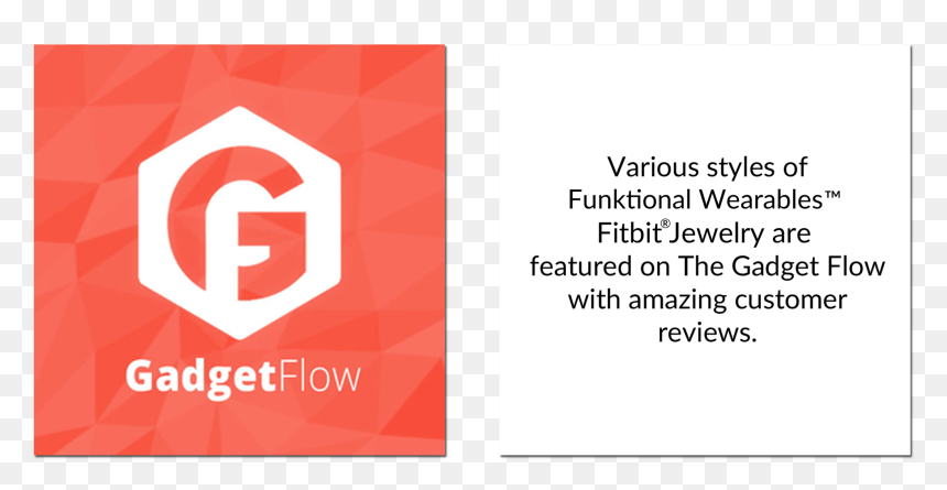 Various Styles Of Funktional Wearables Fitbit Jewelry - Gadovist, HD Png Download - fitbit logo png