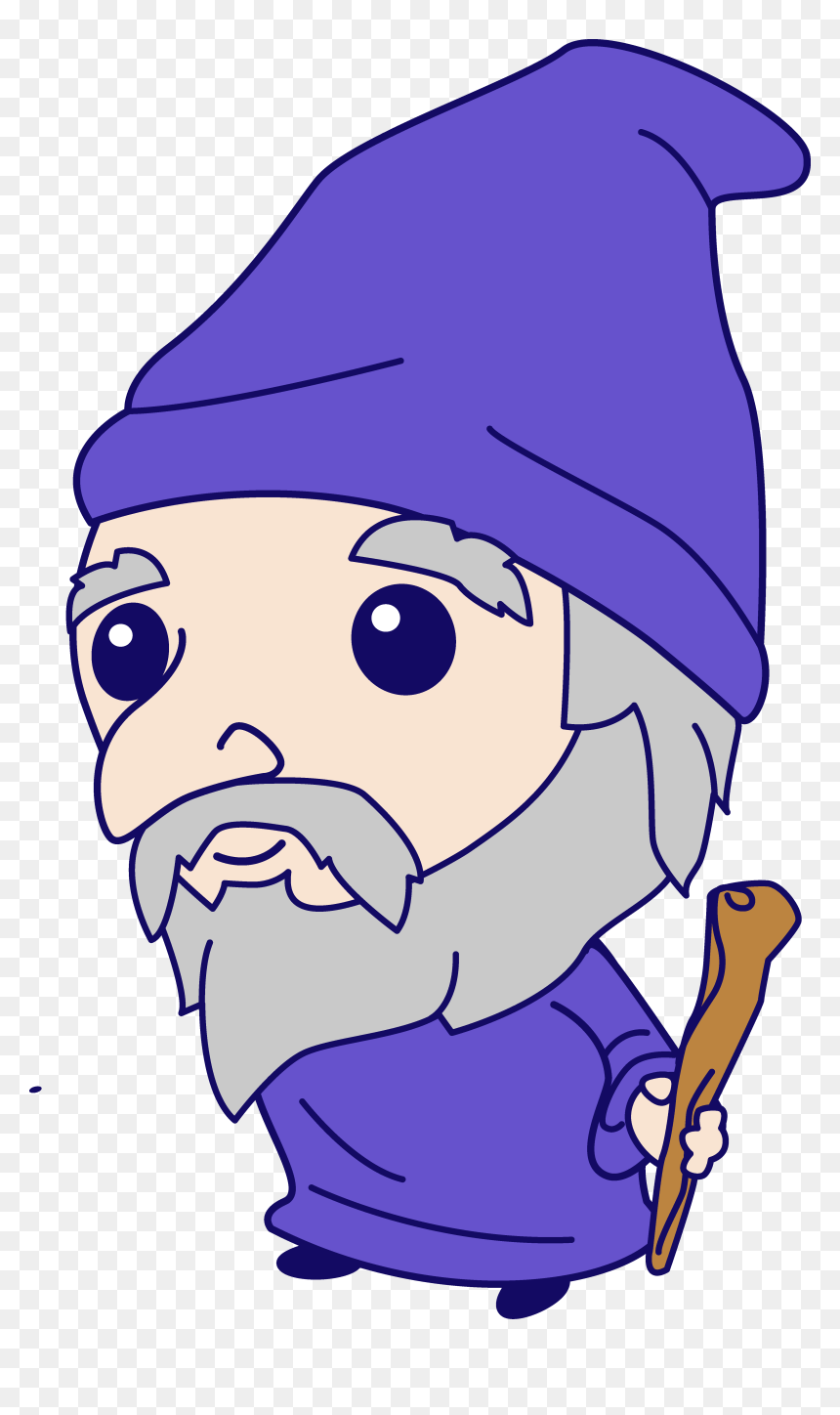 Wizard 20clipart - Wizards Cute, HD Png Download - wizard staff png